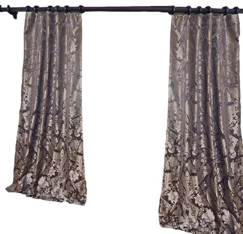Deca Silk Curtains Transitional Curtains By Homesilks Houzz