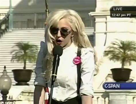 lady gaga delivers a speech at the national equality march lgbt image 21526521 fanpop