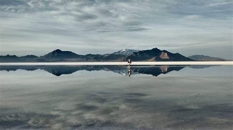 Reflections At The Bonneville Salt Flats Utah 4160 × 2340 Oc R