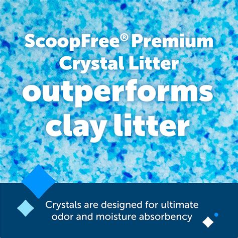 Scoopfree Premium Blue Crystal Cat Litter 2 Pack