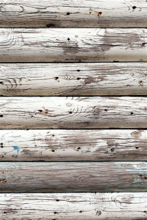 Grungy White Background Of Natural Wood By H2oshka Graphicriver