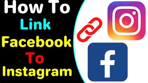 How To Link Facebook To Instagram 2022 Connect Instagram Account To
