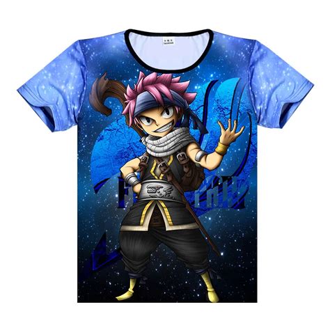 Fairy Tail Gildarts Meets Cana T Shirt Mens Top Tees Unisex Anime Cool