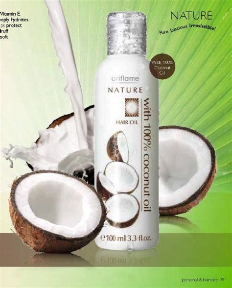 135 results for coconut oil hair treatment. Oriflame Nature Hair Oil 100% Coconut Oil