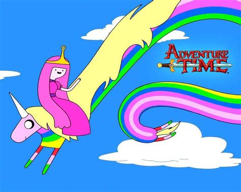 Rainbow Unicorn Adventure Time