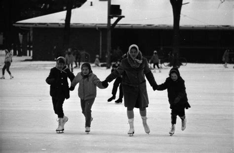 Ice Skating At Burns Park Ann Arbor District Library