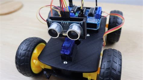 Arduino Based Obstacle Avoiding Robot Car The Diy Life