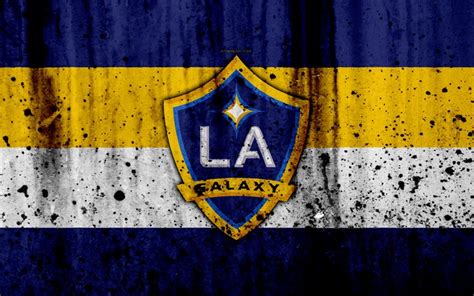 Last and next matches, top scores, best players, under/over stats, handicap etc. Download wallpapers 4k, FC Los Angeles Galaxy, grunge, MLS, soccer, Western Conference, football ...