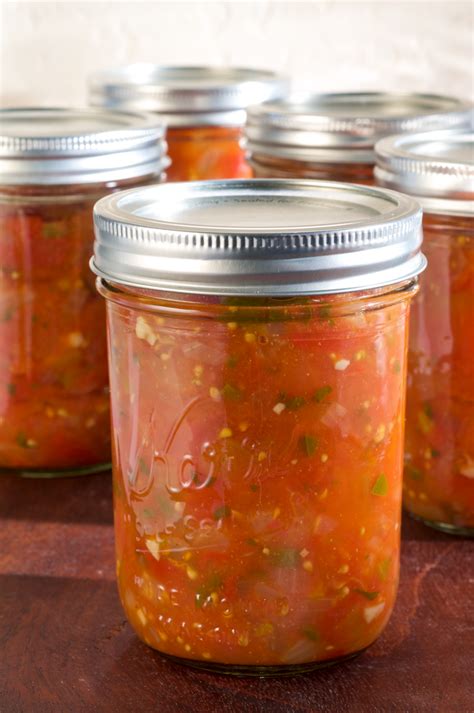 Canning Homemade Salsa Recipe Canning Homemade Salsa Homemade