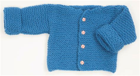 Knitted Baby Sweater Pattern