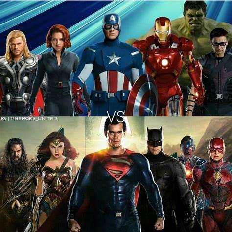 Justice League Vs Marvel