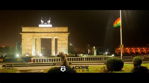 City Of Accra Ghana At Night In 4k Gh4 Timelapse Youtube
