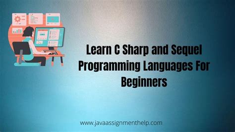 Learn C Sharp And Sequel Programming Languages For Beginners