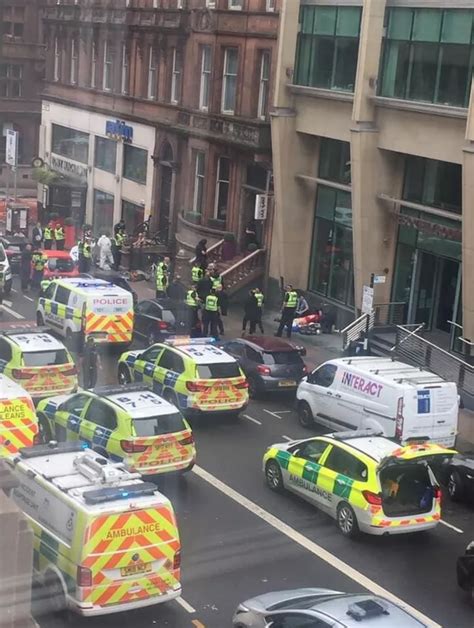 Pictures From Scene Of Glasgow City Centre Major Incident Daily Record