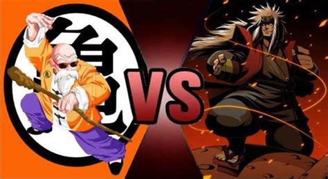 Roshi Vs Jiraiya By Fevg620 On Deviantart