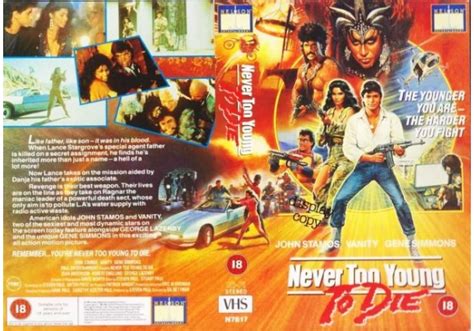 Check spelling or type a new query. Never Too Young Too Die (1986)on Nelson Entertainment ...