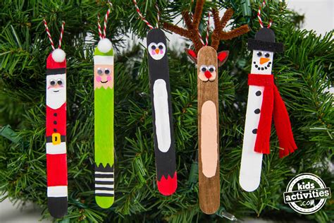 Festive Popsicle Stick Ornaments To Make This Holiday Season