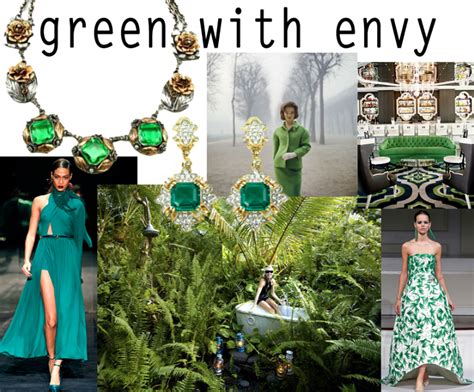 I was green with envy when i came to know that my enemy got into a relationship with my recent crush. House Of Lavande Blog: Moodboard: Green With Envy