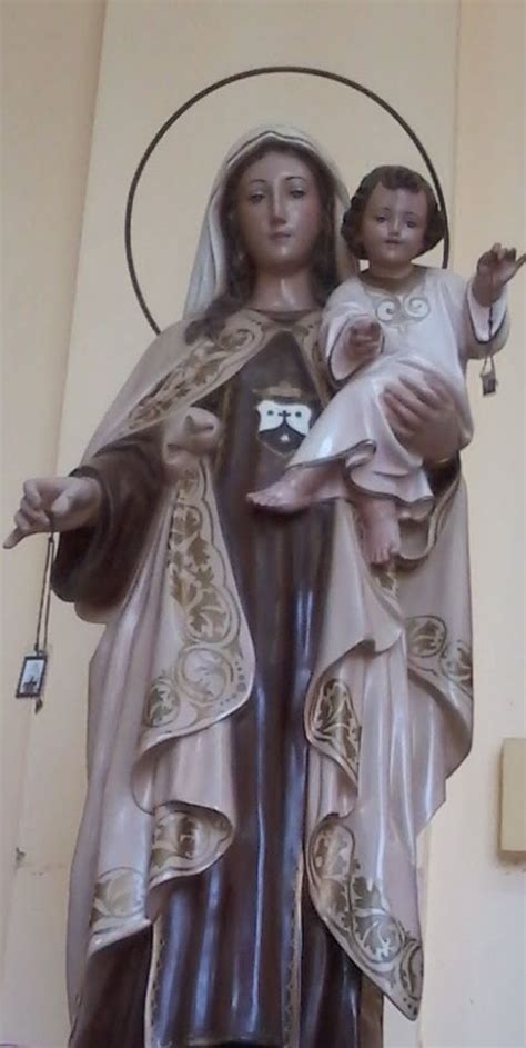 Nuestra Se Ora Del Carmen Patrona De La Orden De Los Carmelitas
