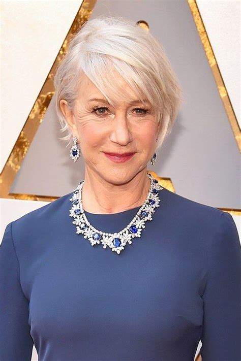 The Best Beauty Looks From The 2018 Oscars Helen Mirren Hair
