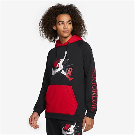 mens clothing jordan jumpman classics lightweight hoodie black hoodies pro direct soccer