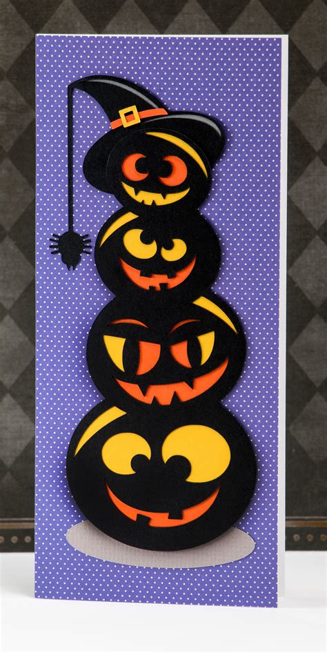 The Paper Boutique Cricut Halloween Card
