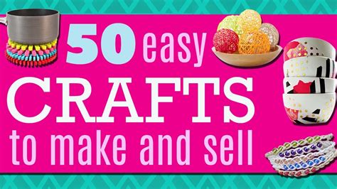50 easy crafts to make and sell for profit top selling craft ideas for etsy