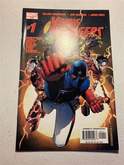 Young Avengers 1 1st Print Kate Bishop Hulkling Wiccan Patriot