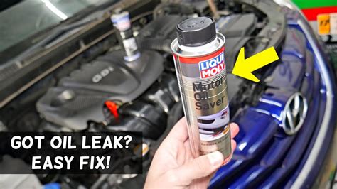 How To Fix Hyundai That Leaks Engine Oil Easy Oil Leak Fix Youtube