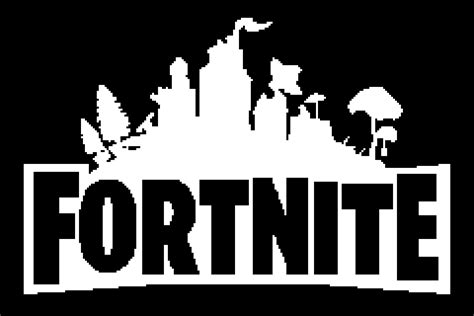 Pixilart Fortnite Logo By Tylerpatterson