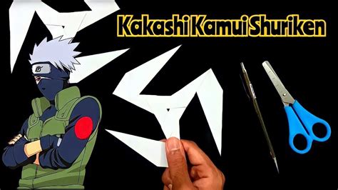 Tutorial How To Make Kakashis Kamui Shuriken From Paper Ninja Star