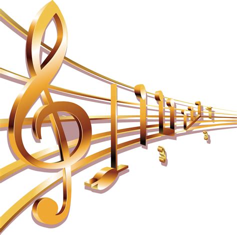 Music Notes Clipart Gold Hd Png Download Transparent Png Image Sexiz Pix