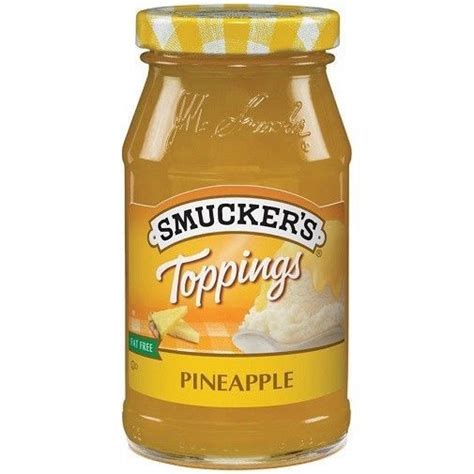 Smuckers Pineapple Topping 12 Oz Jar 2 Pack For Sale Online Ebay