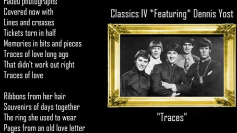 Traces ༺💕༻ Classics IV - YouTube