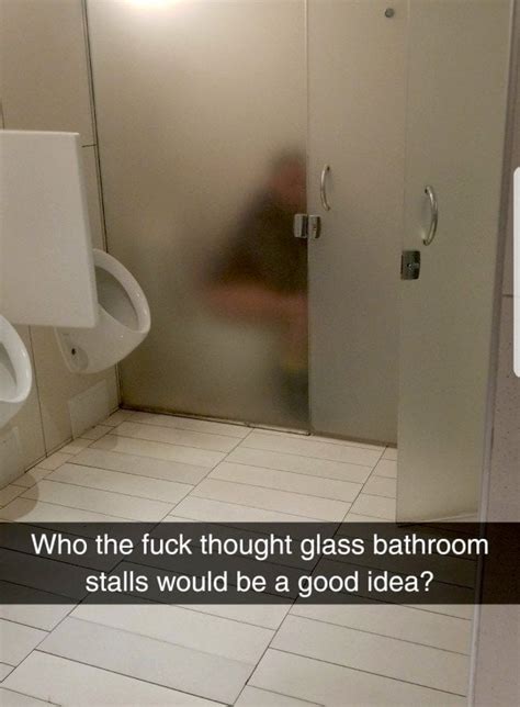 class stalls in bathroom r crappydesign