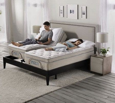 It's ideal for restless and light sleepers since there's not as much of a chance of disturbing or being. Sleep Number Split-King Size Premium Adjustable Bed Set ...