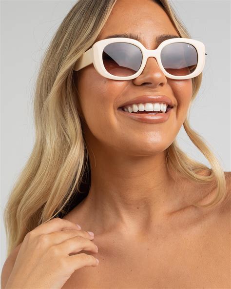 Shop Roc Eyewear Raw Wish Sunglasses In Egg Shell White Fast Shipping And Easy Returns City