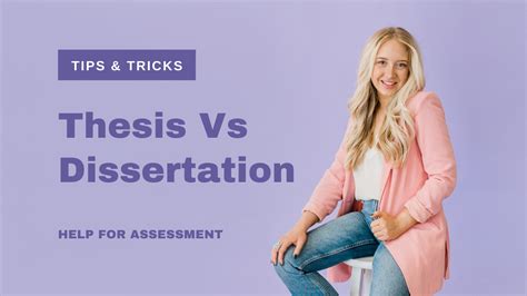 Thesis Vs Dissertation Differences And Similarities Explained