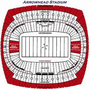 Arrowhead Stadium Seating Chart