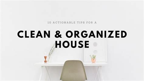 How To Keep Your House Clean And Organized Working Full Time 🙌 House