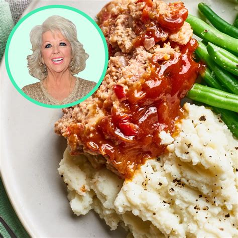 While waiting, mix the sauce ingredients together. The Best Meatloaf Recipes Paula Deen