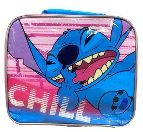 Disney Disney Lilo And Stitch Lunch Bag Insulated School Snack Bag Food Coozi Box Beach Tv