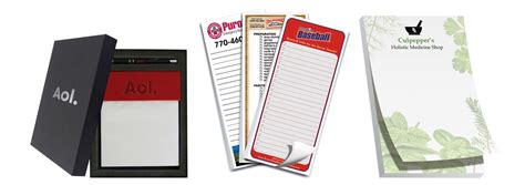 Custom Printed Branded Corporate Logo Promotional Notepads