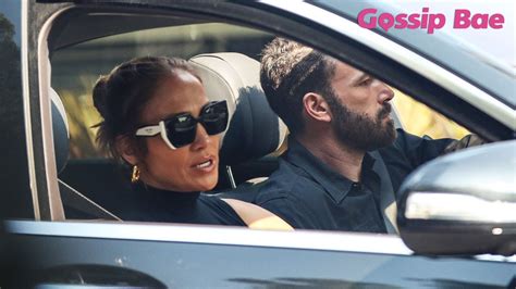 Ben Affleck Enjoys A Drive With Jennifer Lopez In Bel Air Ca Gossip Bae