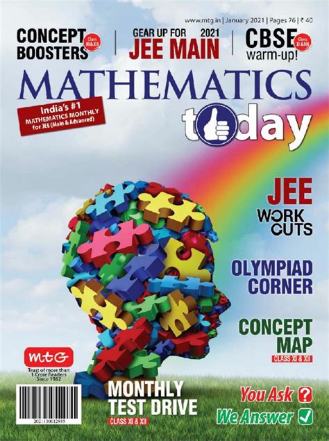 Mathematics Today January 2021 Magazine Get Your Digital Subscription