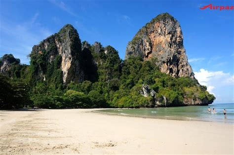 Railay Beach Krabi Thailand A Small Paradise For Rock Climbing Fans