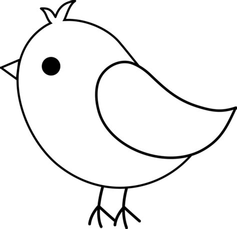 Early Play Templates Printable Free Simple Bird Templates