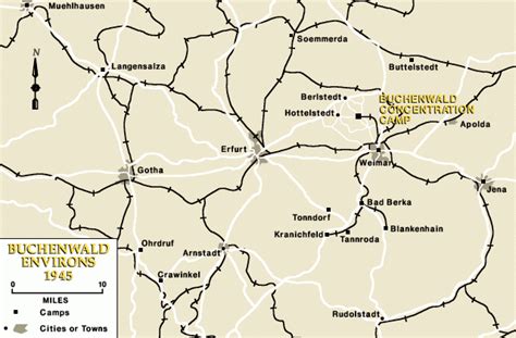 Buchenwald Maps Holocaust Encyclopedia