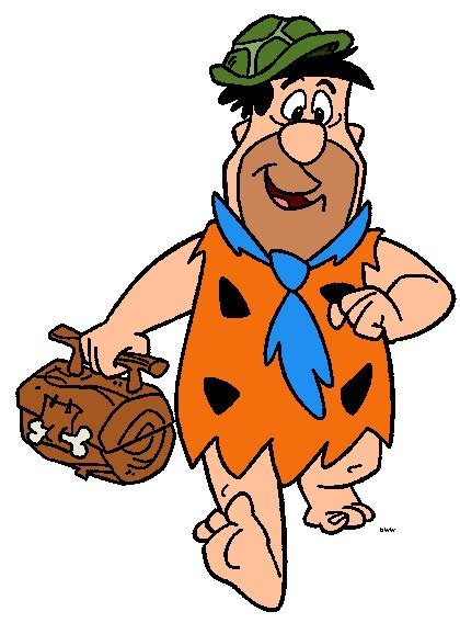 Fred Off To Work The Flintstones Great Memories From My Childhood Classic
