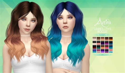 My Sims 4 Blog Rogue Hair Retexture By Aveirasims